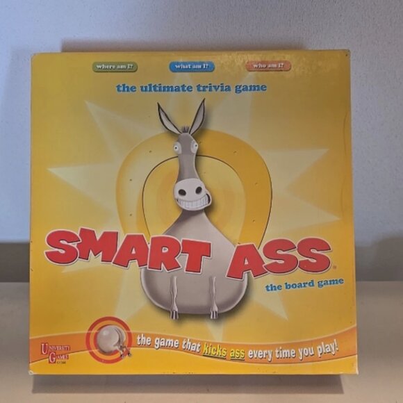 University Games Smart A** The Ultimate Trivia Board Game - Picture 1 of 3